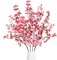 Artificial Cherry Blossom Flowers (Rose red) 11.8"D x 7.8"W x 0.3"H